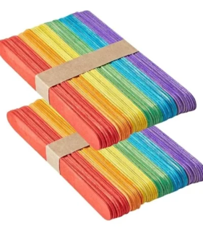 Abaisse langue Bâtonnets Bois coloré