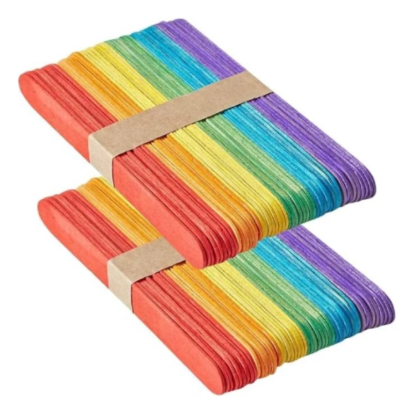 Abaisse langue Bâtonnets Bois coloré