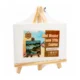 Chevalet de table miniature avec toile 20x25