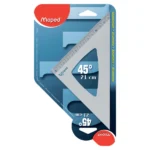 Equerre 45°/21 cm en aluminium