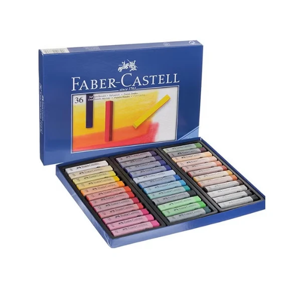Faber Castell pastel Soft paquet de 36 couleurs