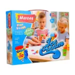 Pâte à modeler Heroes Play dough pour enfant 3ans+ – Image 3
