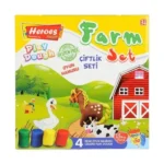 Pâte à modeler Heroes Play dough pour enfant 3ans+ – Image 6